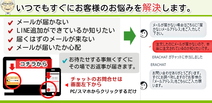 メールが届かないお客様へ お薬王国 公式通販